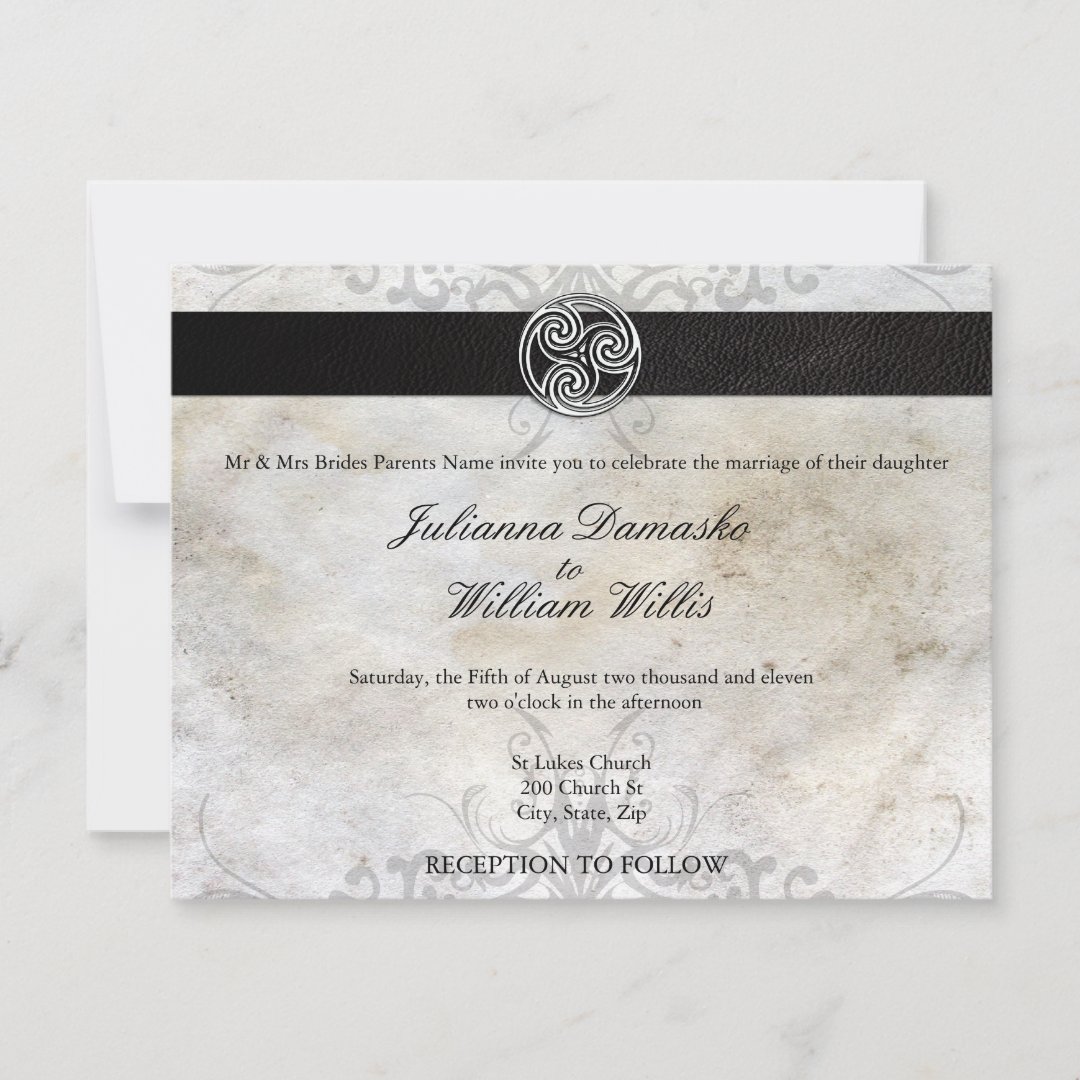 Celtic Knot Irish Gaelic Wedding Invitation Zazzle   Celtic Knot Irish Gaelic Wedding Invitation Rba8316b225fc4a0093d51dce25d55670 Tcvqi 1080 