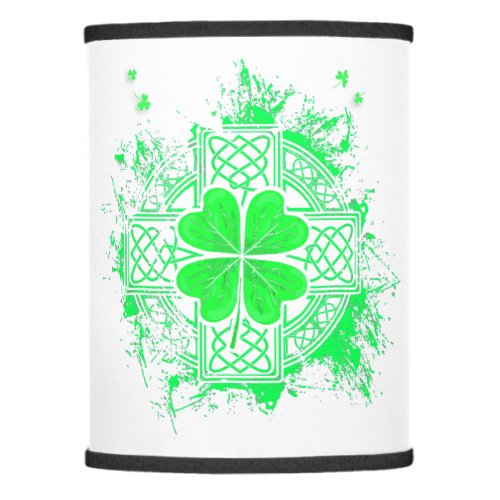 Celtic Knot Irish Shamrock Three Leaf Clover St Pa Lamp Shade