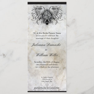 Celtic Knot Irish Urban Tattoo Wedding Invitation