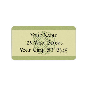Celtic Knot Label