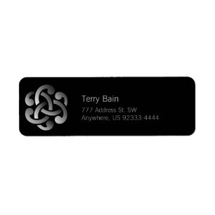 Celtic Knot Label