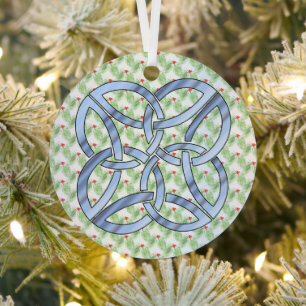 Celtic Knot Metal Ornament