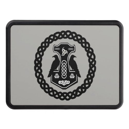 Celtic Knot Norse Thors Hammer Hitch Cover