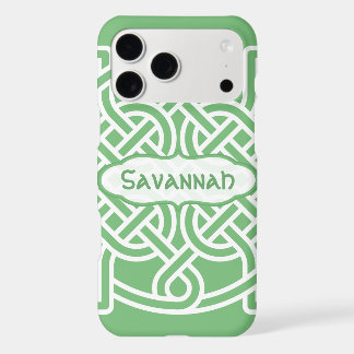 Celtic Knot Pattern Any Color Personalized iPhone 17 Pro Max Case