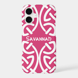 Celtic Knot Pattern Any Color Personalized iPhone iPhone 17 Case