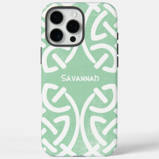 Celtic Knot Pattern Any Color Personalized iPhone 16 Pro Max Case
