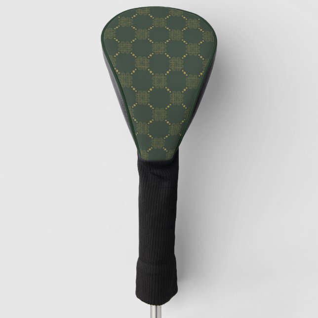 Celtic Knot Pattern Golf Head Cover (Front)