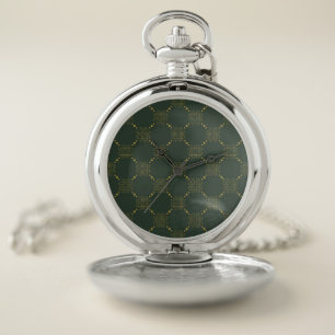 Celtic Knot Pattern Pocket Watch