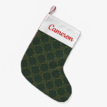 Celtic Knot Pattern Small Christmas Stocking