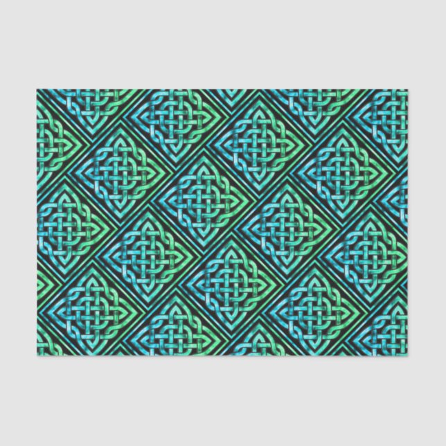 Celtic Knot Pattern Tissue Paper (Front)