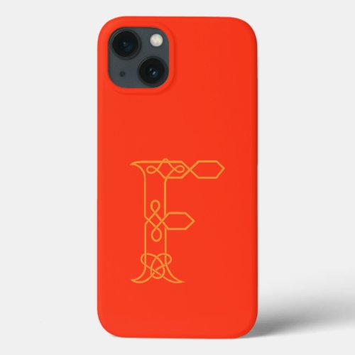 Celtic Knot Personalised F Case_Mate iPhone Case