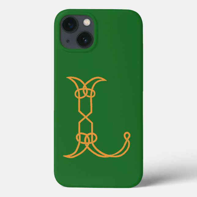 Celtic Knot Personalised L Case-Mate iPhone Case (Back)