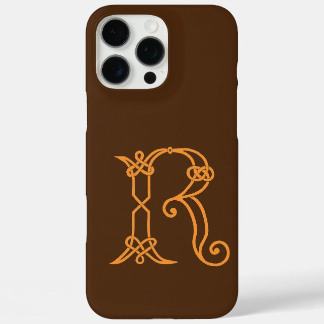 Celtic Knot Personalised R Case-Mate iPhone Case (Back)