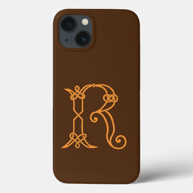 Celtic Knot Personalised R Case-Mate iPhone Case (Back)