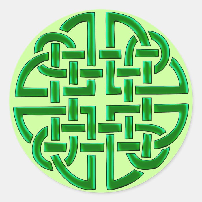 Celtic Knot (Round Stickers)