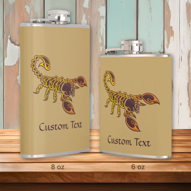 Celtic Knot Scorpion Flask (Creator Uploaded)