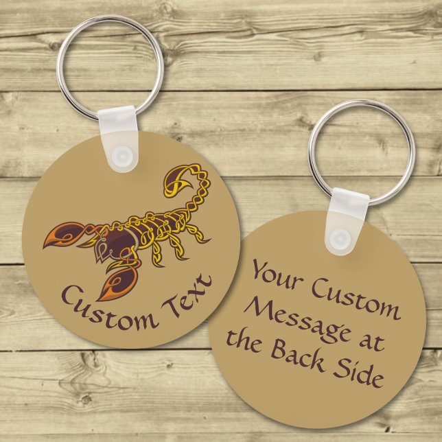 Celtic Knot Scorpion Keychain (Creator Uploaded)