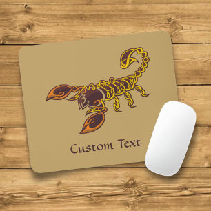 Celtic Knot Scorpion Mouse Pad