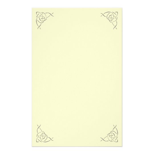 Celtic Knot Stationary Stationery