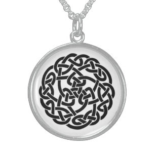 CELTIC KNOT STERLING SILVER NECKLACE
