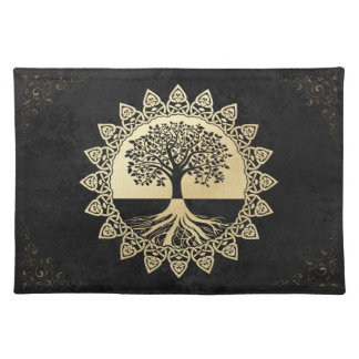 Celtic Knot Tree of Life Altar Cloth Cloth Placemat