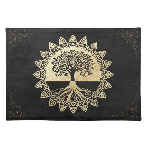 Celtic Knot Tree of Life Altar Cloth Cloth Placemat