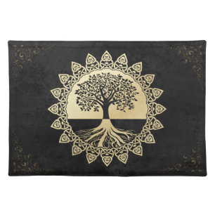 Celtic Knot Tree of Life Altar Cloth Placemat
