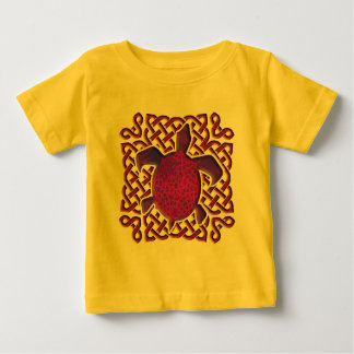 Celtic Knot Turtle (Purple) Infant Shirts