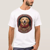 Celtic Knot Winter Golden Retriever