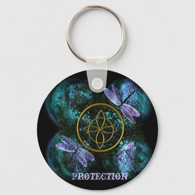 Celtic Knot/Witches Knot Keychain (Front)