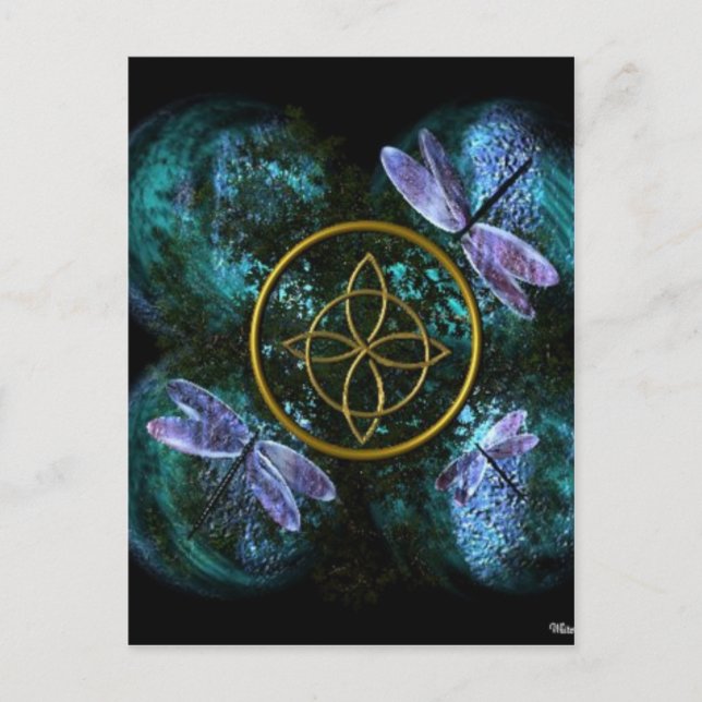 Celtic Knot/Witches Knot Postcard (Front)