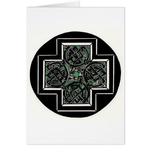 Celtic Knot with Dragons Cards (Front)