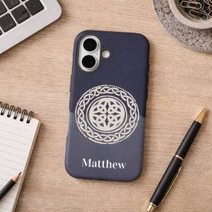 Celtic Knot with Name iPhone 16 Case