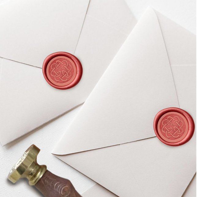 Celtic Knot Work Circle Wax Seal Stamp (Creator Uploaded)