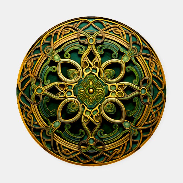 Celtic Knot Work Coaster Set (Single)