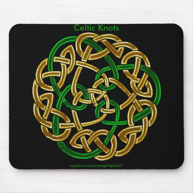 CELTIC KNOTS Collection Mouse Pad (Front)