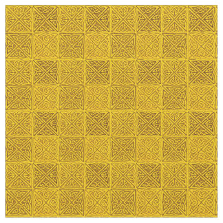 Celtic Knots in Gold Fine Fabric