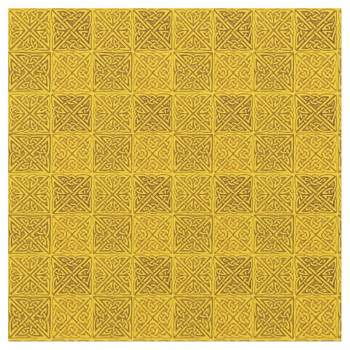 Celtic Knots in Gold Fine Fabric