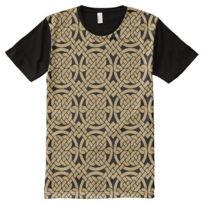 Celtic Knots Pattern All-Over-Print Shirt