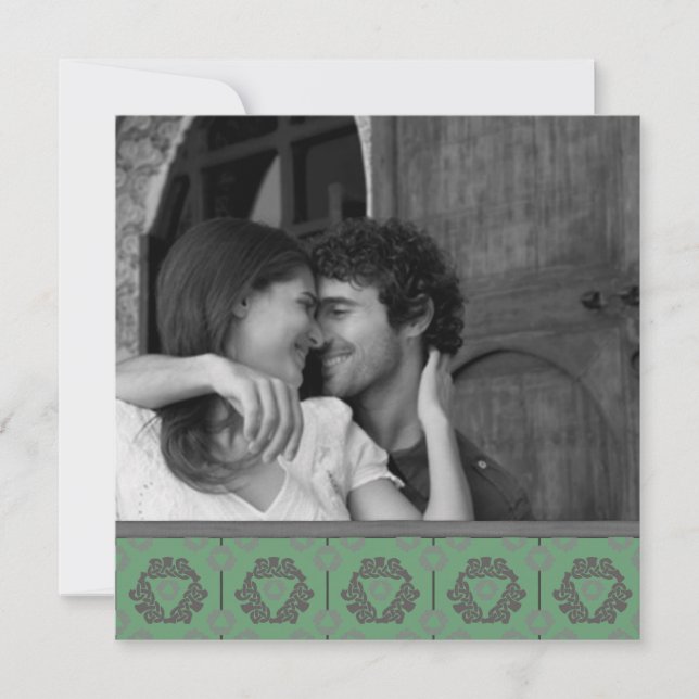 Celtic Knots Save the Date Announcements (Front)