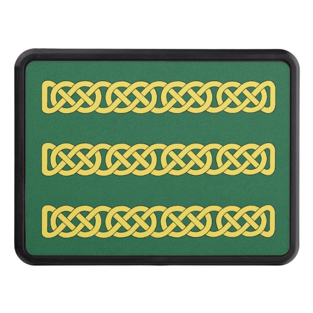 Celtic Knotwork Band Hitch Cover (Front)
