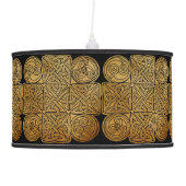 Celtic Knotwork Cross Hanging Lamp (Right)