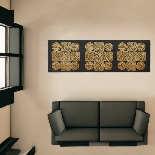 Celtic Knotwork Cross Runner (Insitu (Indoor 1))