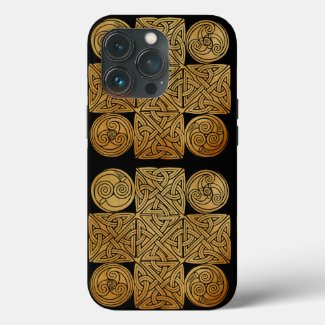 Celtic Knotwork Cross Speck iPhone 13 Case