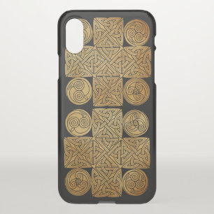 Celtic Knotwork Cross iPhone X Case
