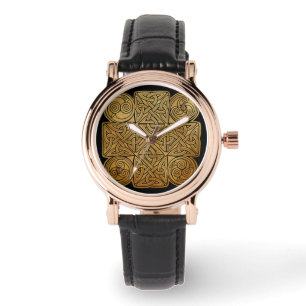 Celtic Knotwork Cross Watch
