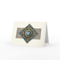 Celtic Knotwork Design Greeting Card