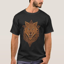 Celtic Knotwork Fenrir - Norse Wolf - Odin & Norse