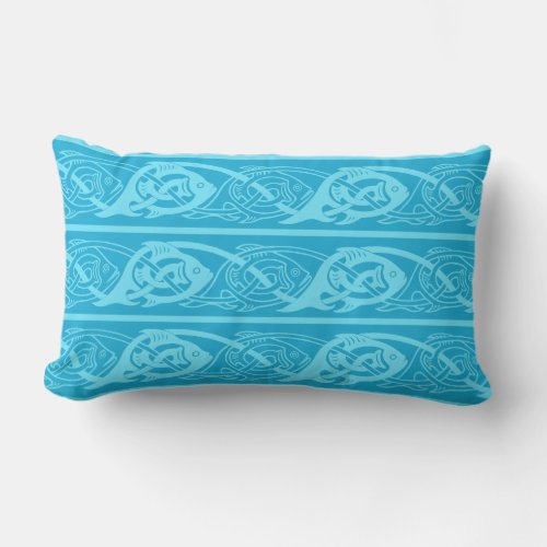 Celtic Knotwork Fish in Blue