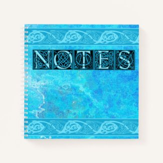 Celtic Knotwork Fish in Blue